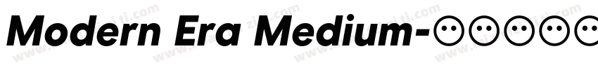 Modern Era Medium字体转换